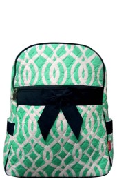 Quilted Backpack-BIQ2828/MINT